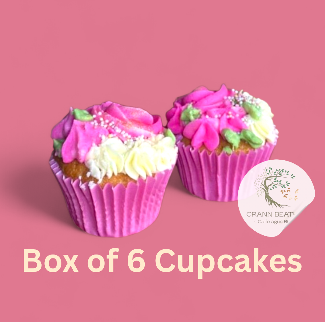 Box of 4 Cupcakes Val Day