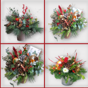 Christmas Coffee Table Arrangement